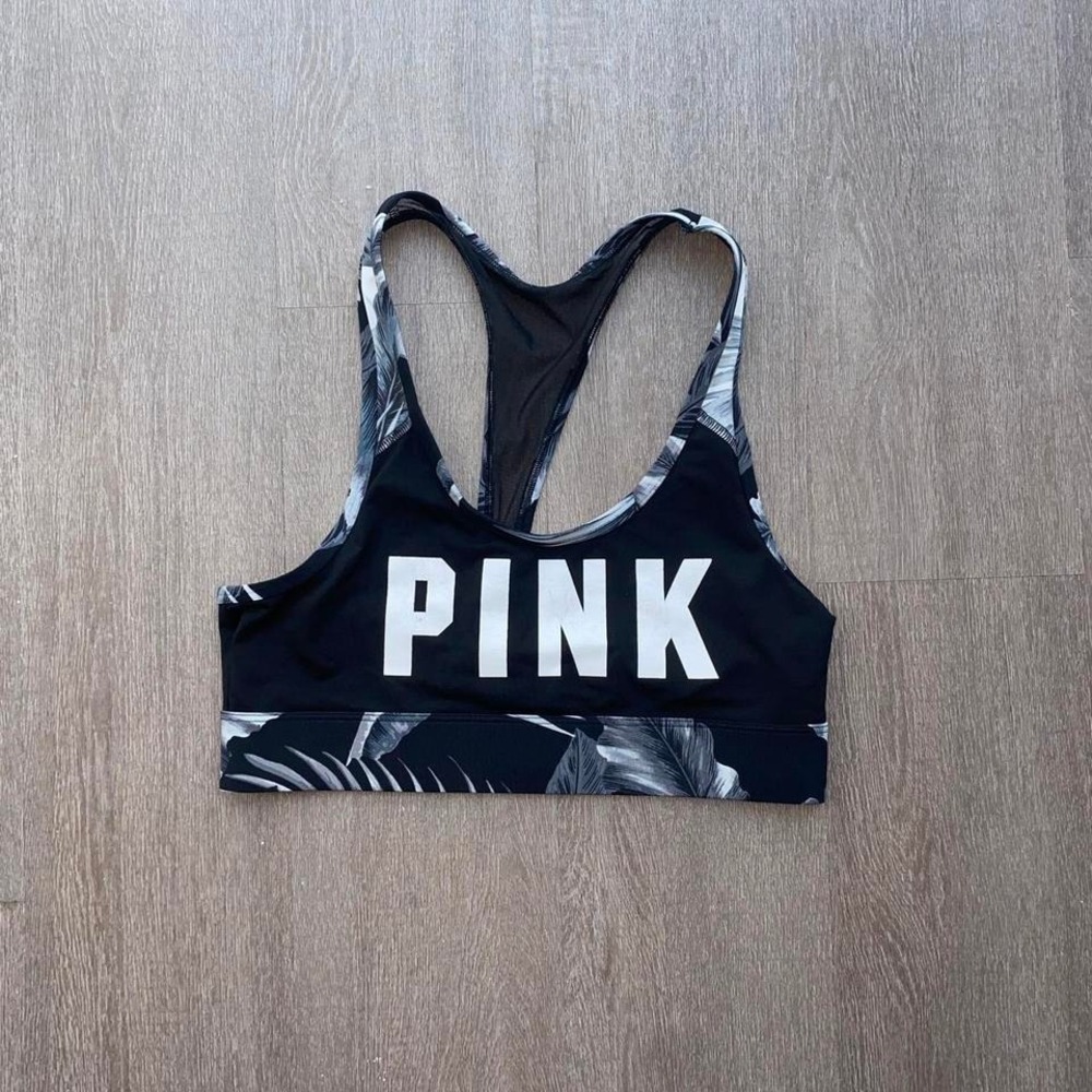 Victoria's Secret Tropical Print Sports Bra Size Small 1126